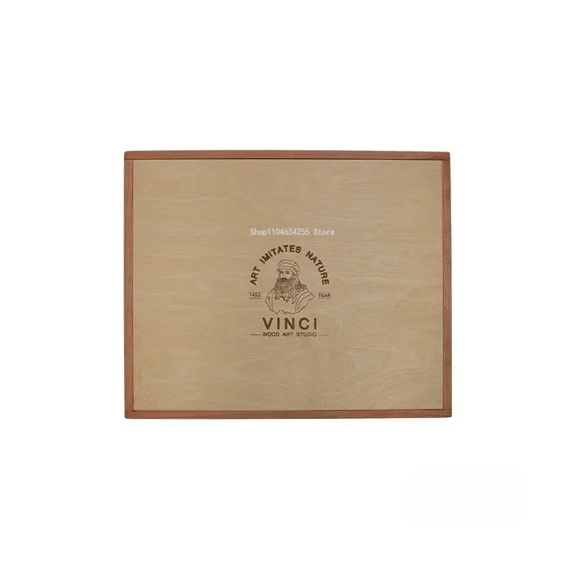 High-grade Solid Wood Watercolor Oil Painting Sketch Art Storage Rack Large Capacity Oil Painting Boards Collection Storage Box