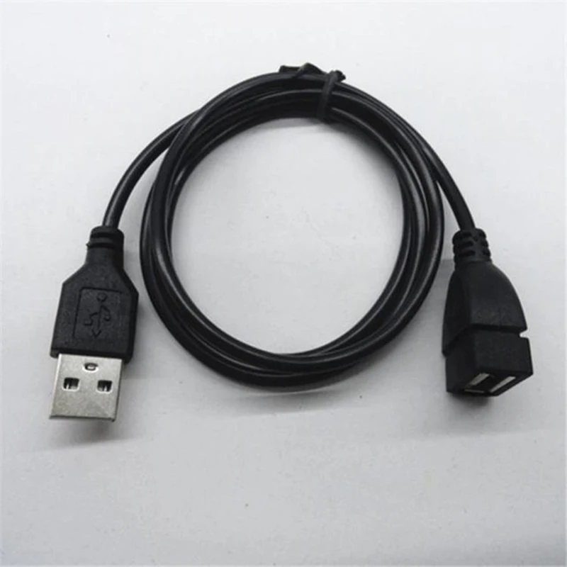 1m USB Extension Cable Super Speed USB 2.0 Cable Male to Female Data Sync USB 2.0 Extender Cord Extension Cable