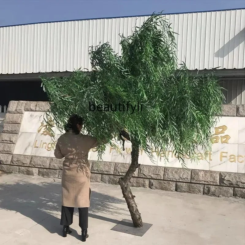 A85 محاكاة الصفصاف بارك يبكي الصفصاف وهمية الفيلم والتلفزيون المرحلة الدعائم النمذجة فندق قاعة مجموعة غرفة المعيشة المشهد Tre