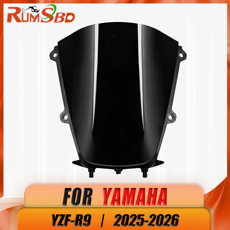 Motorcycle Windscreen for Yamaha YZF R9 2025 2026 Accessories Windshield Wind Screen Visor Fairing