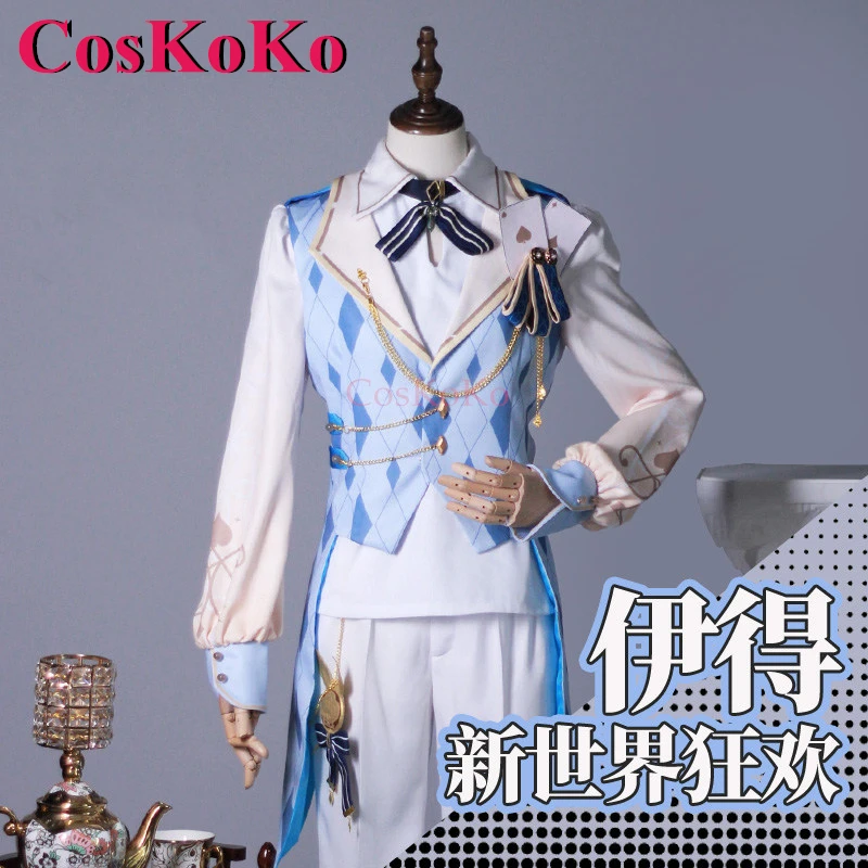 

CosKoKo Eiden Cosplay Costumes Game Nu: Carnival Fairyland Mystery Fashion Uniform Outfit Halloween Party Role Play Clothing New