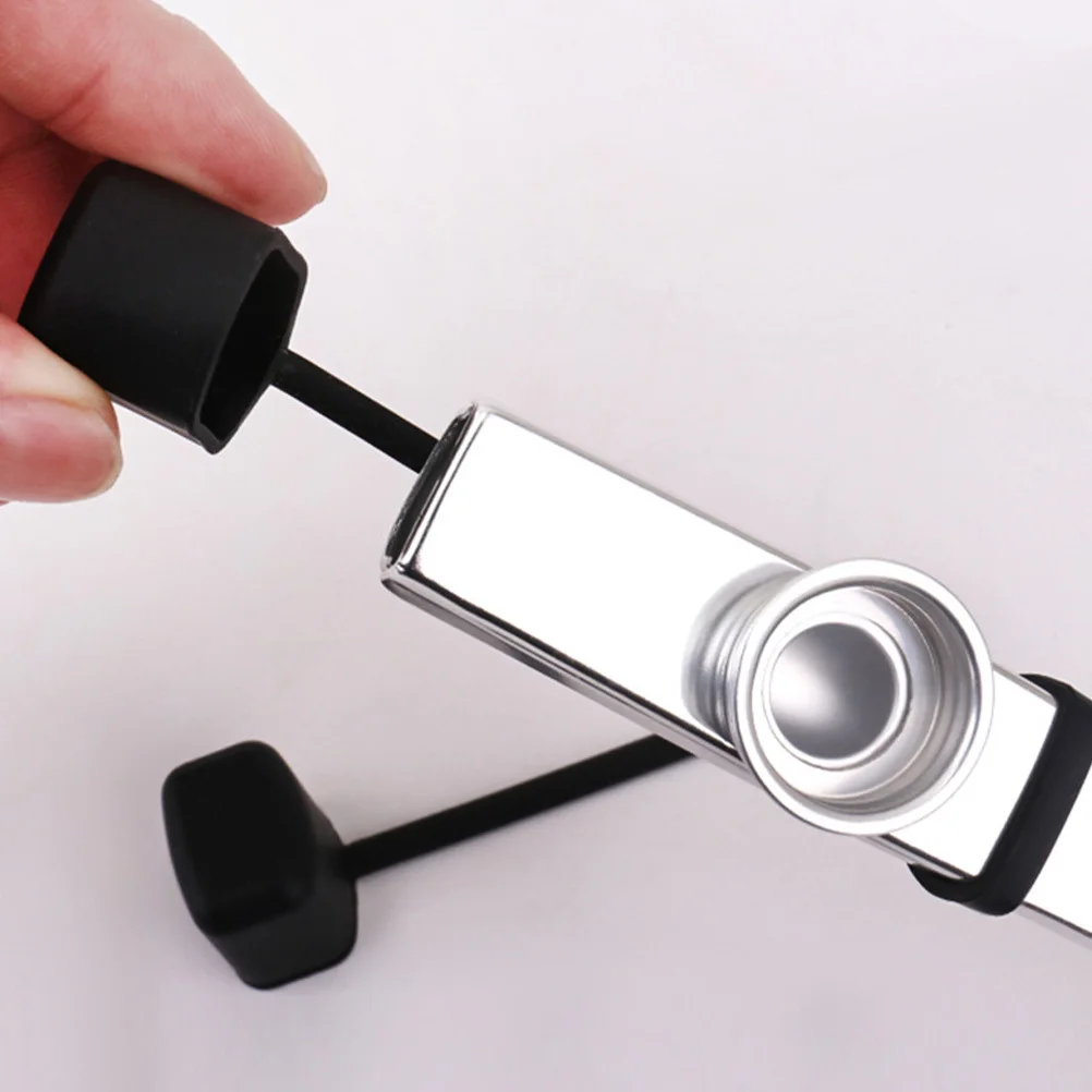 

6Pcs Kazoo Protective Silicone Covers Black Durable Lightweight Dustproof Kazoo Cover Soft Silicone Decorative Cover
