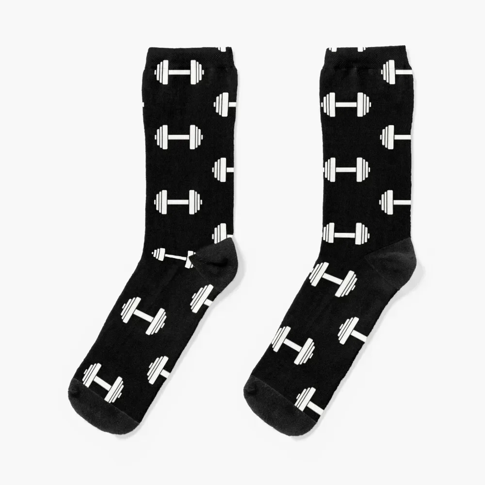 

Barbell Workout Icon Socks man hockey Toe sports christmass gift Socks Female Men's