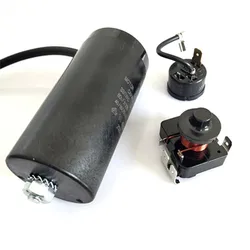 Replacement 330V 80uf Compressor Starting Capacitor CD60/ 1/2hp Heavy Hammer Starter/ Protector For JKD Refrigerator Parts