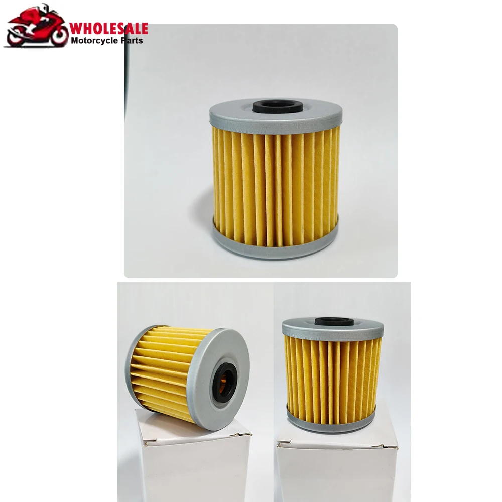 1/2/4/6/8/10pc Oil Filter for KAWASAKI BJ250 A2,A3,C2 Estrella 250 94-00 KL250 D2-D22 KLR250 84-05 KL650 EHF EJF KLR650 17-2018