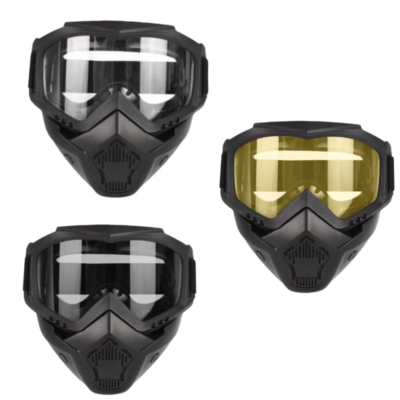 Masks, outdoor cycling, cross-country skiing, goggles, face shields, outdoor CS protective equipment