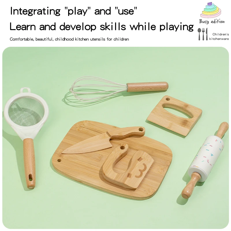 Conjunto de brinquedos de cozinha para crianças definitivos, completo com várias ferramentas de cozinha para que as crianças brincam happamente no chef