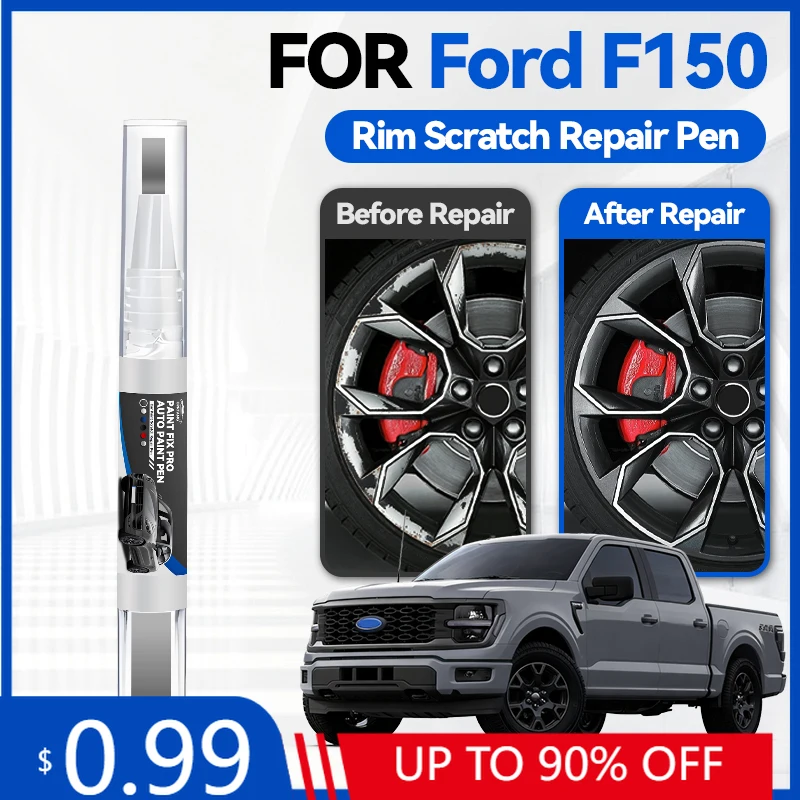 

Карандаш-корректор для колесных дисков Ford F150 2015-2025 T1 P703, средство для ремонта царапин, аксессуары для авто, черный