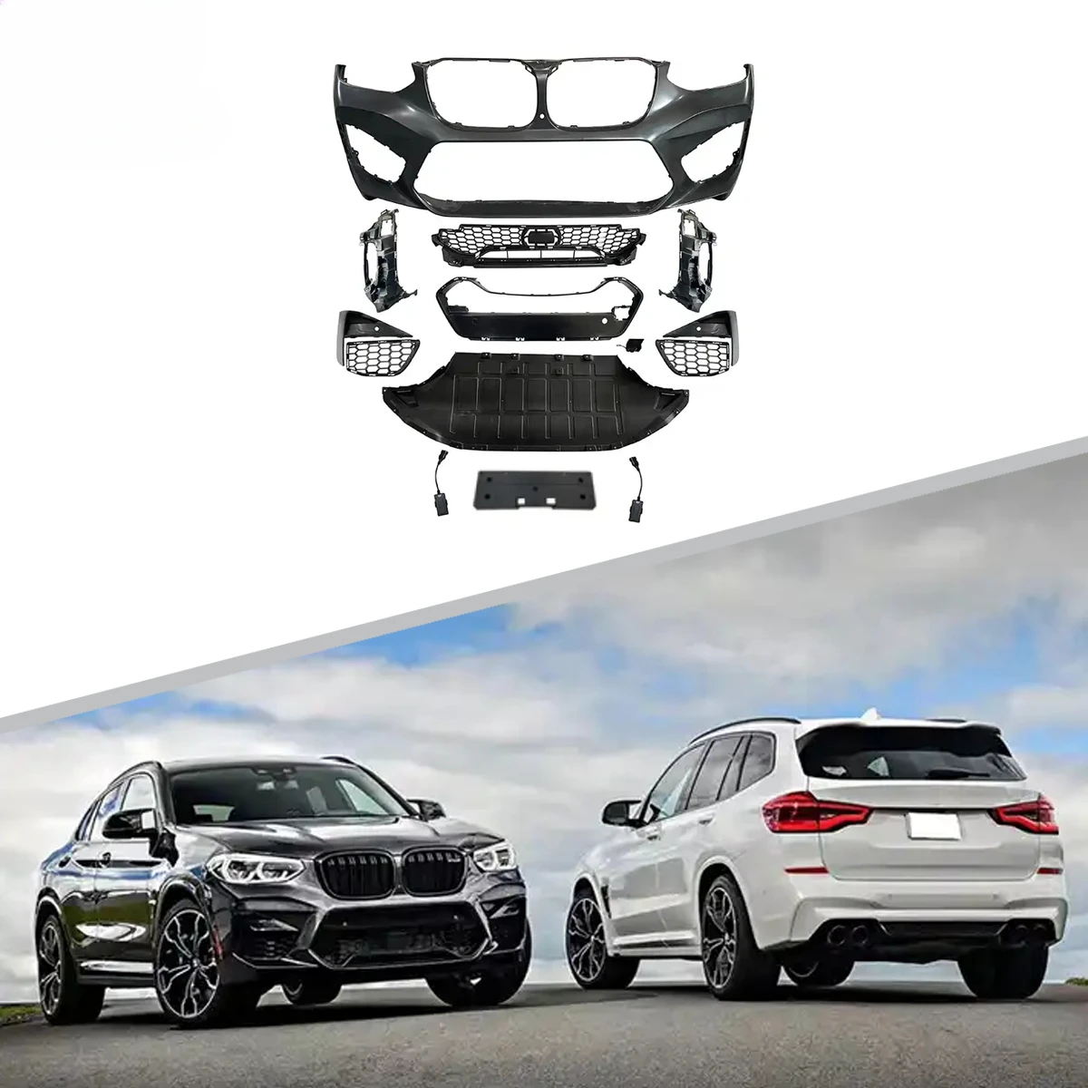 2018-2020 M-Tech X3M Style Body Kit For BMW X3