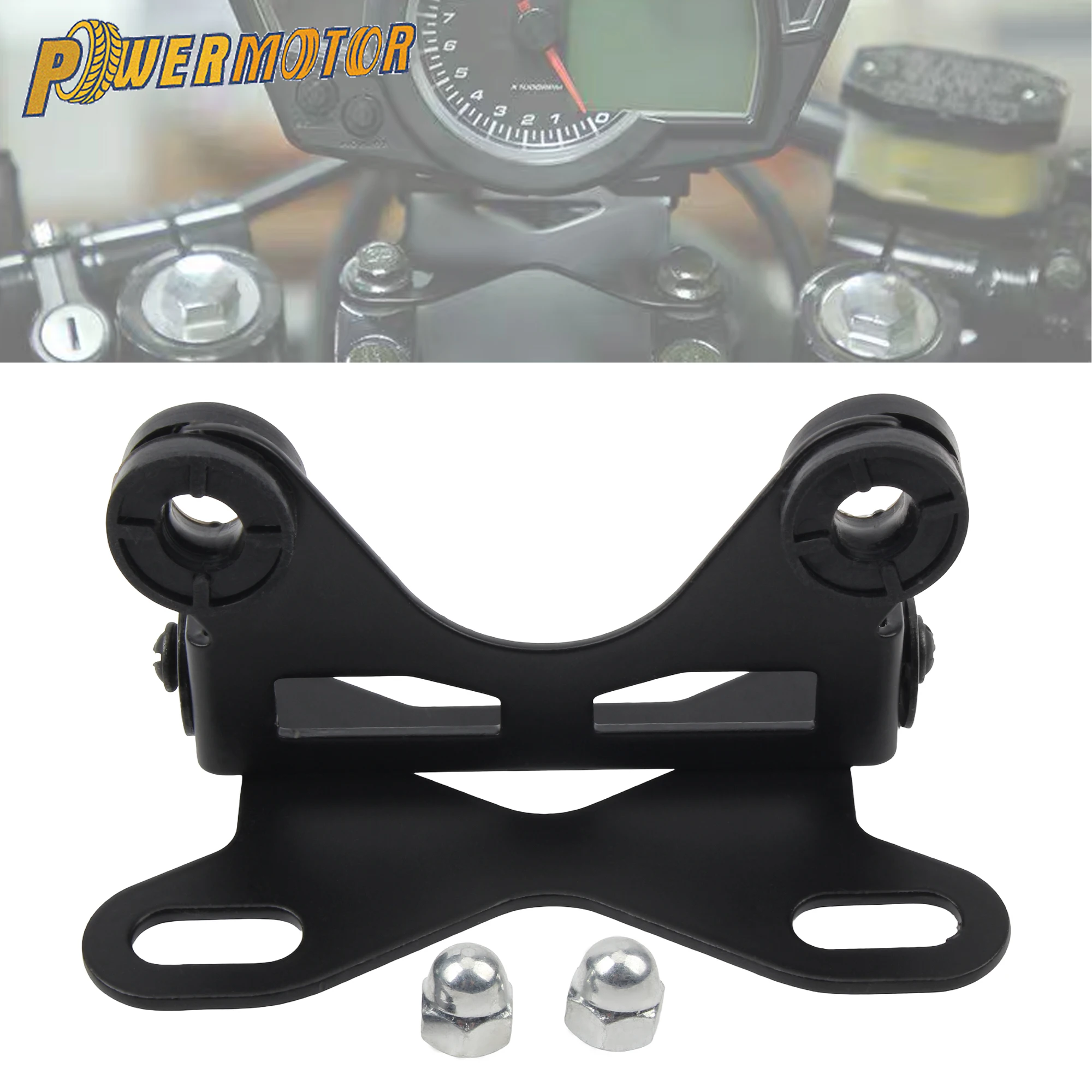 

Motorcycle Instrument Panel Bracket Speedometer Odometer Tachometer Mounting Bracket Scooter Supermoto Iron SupportBase Modified