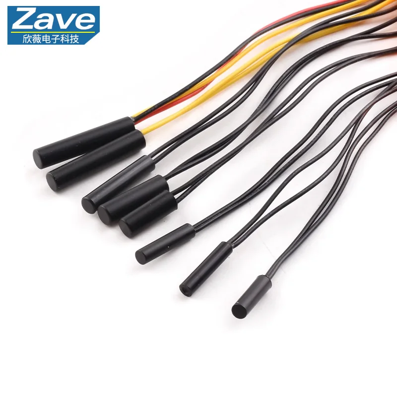 مفتاح القرب المدمج GPS-01 - مفتاح تحكم مغناطيسي صغير، محكم بلاستيكي مع سلك، بدون مفتاح ريد