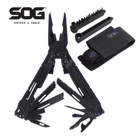 SOG 21 Tools PowerAccess Deluxe Tactical Multi-Tool Folding Pliers Pocket Knife Multitool EDC Outdoor Camping Survival Equipment