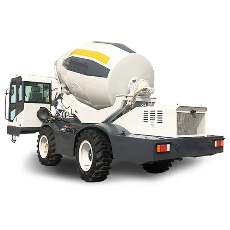 Professional 5 Cubic Meter Self-loading Concrete Mixer Truck