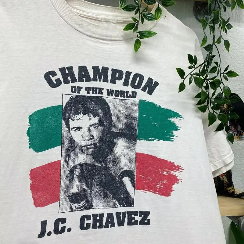 Raro Julio Cesar Chavez Algodão Masculino Todos os Tamanhos 7D1647 Camiseta