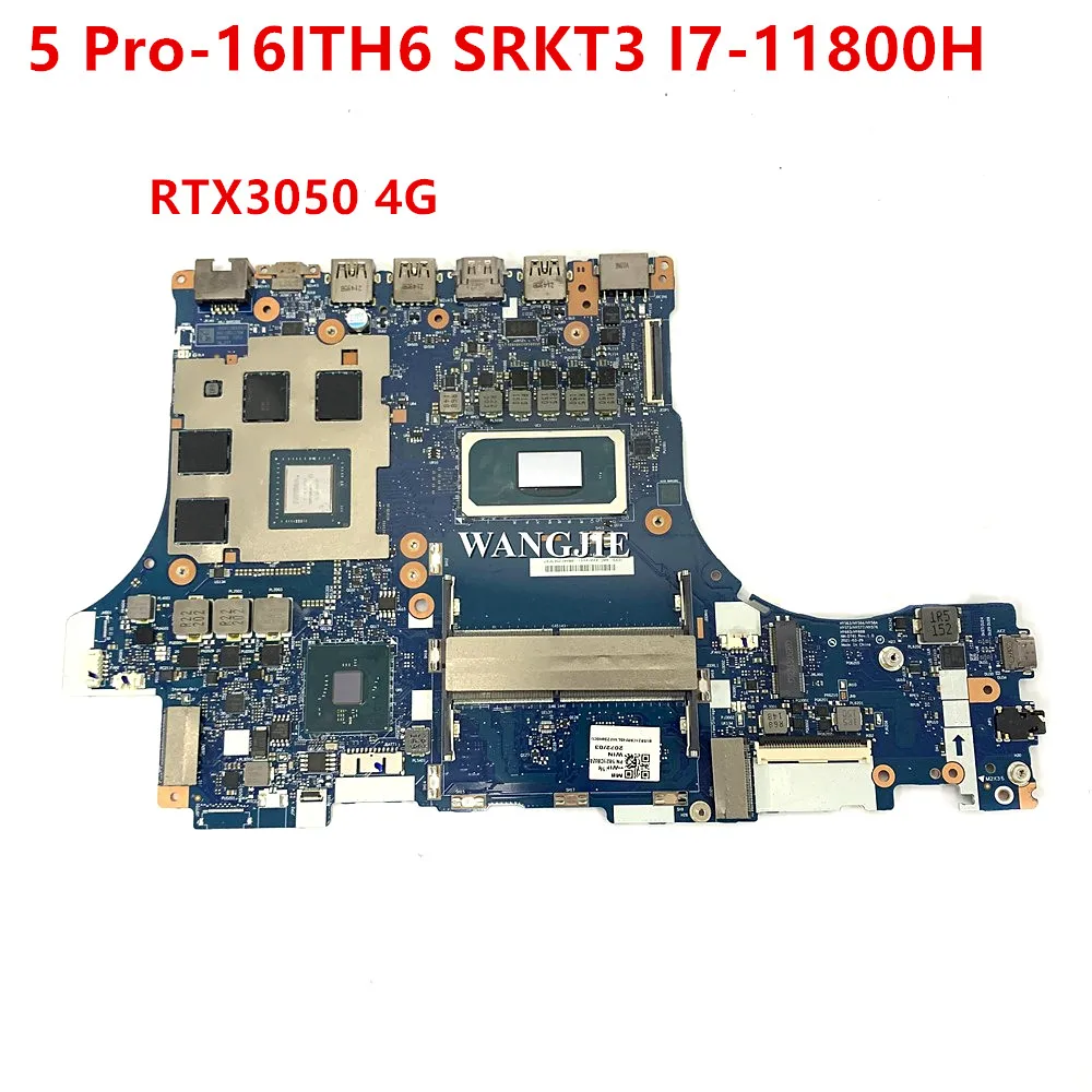 For Lenovo Legion 5 Pro-16ITH6 Laptop Motherboard NM-D741 W/ i7-11800H + RTX 3050 V4G  5B21C80245 Mainboard