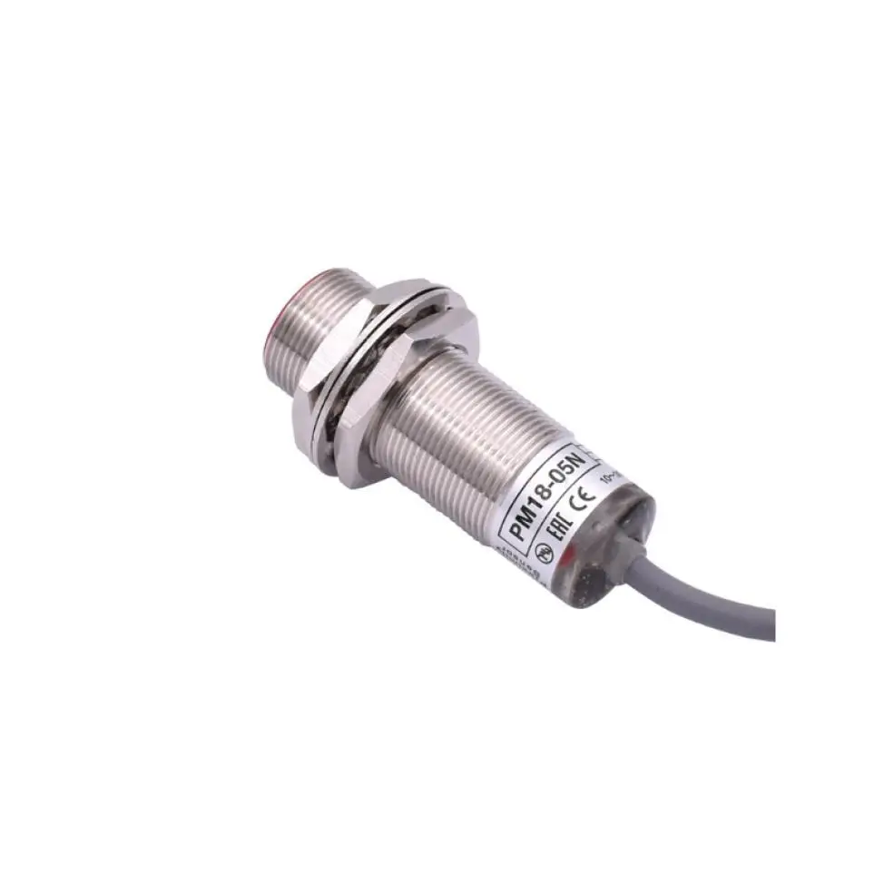 

PM18-05N 10~30vdc 5mm Npn No IP67 3pin M18 Inductive Proximity Sensor