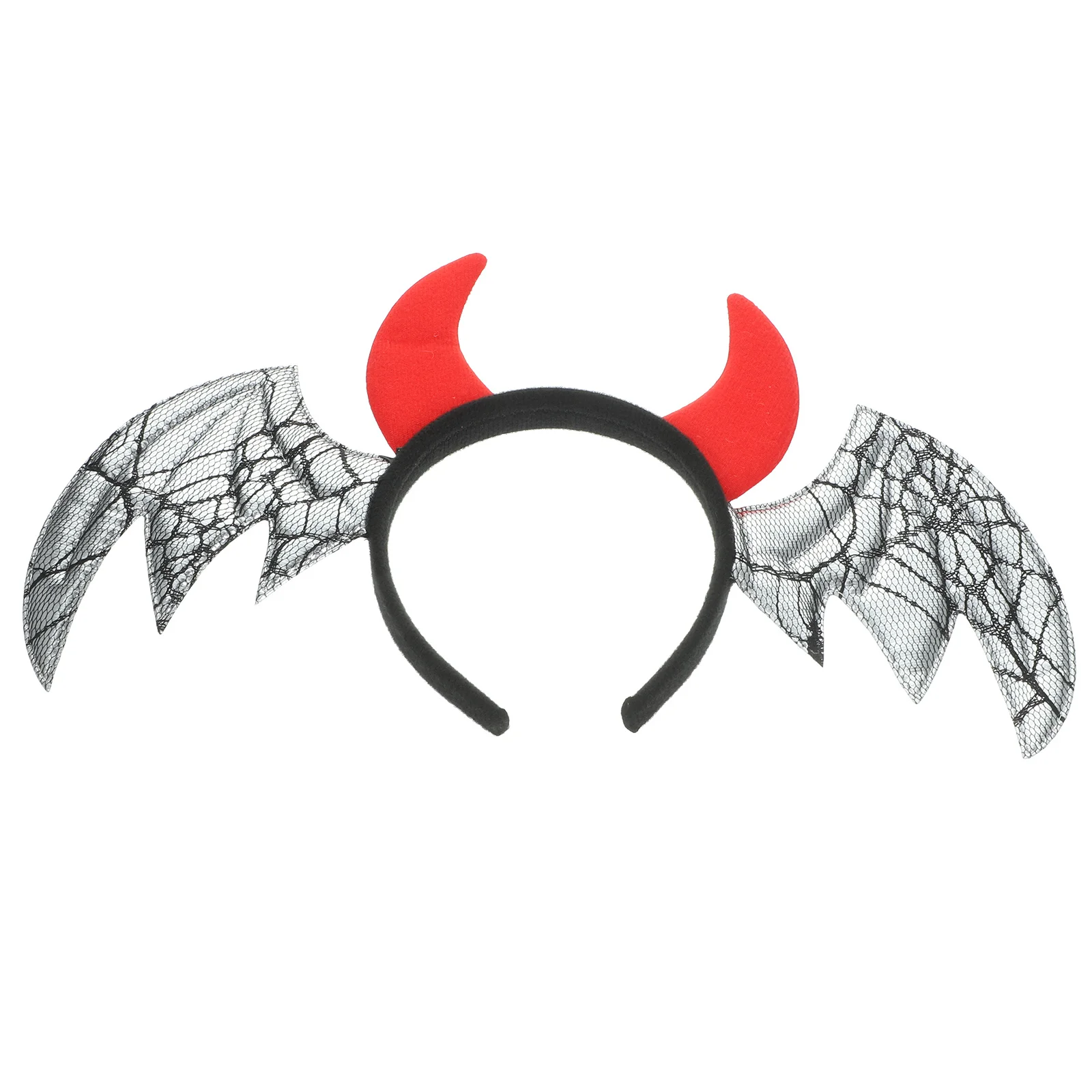 

Halloween Bat Horn Headband Lightweight Comfortable Bat Wing Design Ideal for Cosplay Costume Party Photo Props