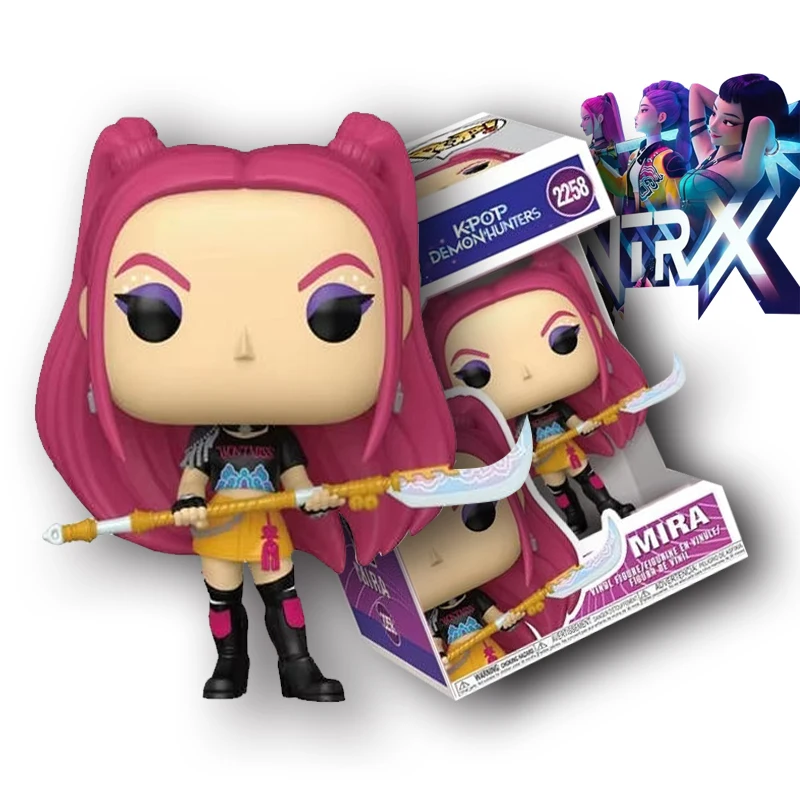 K-pops demônios caçadores anime figura rumi zoey mira saja meninos figura de ação cosplay ornamento de vinil figuras brinquedo fã presentes