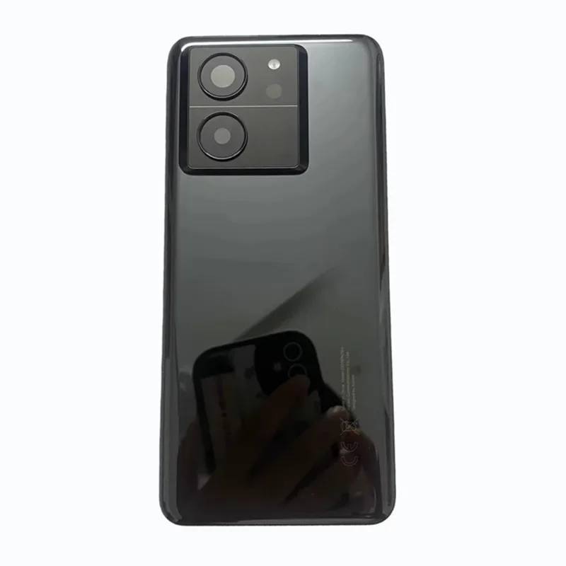 For Xiaomi 13T Pro 5G Back  Cover glass material Plastic Back  Replacement Battery Case, Rear Housing Cover With Camera Lens