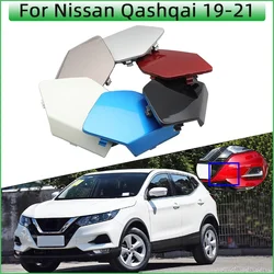 Car Accessories Front Bumper Towing Hook Eye Cover Lid For Nissan Qashqai 2019 2020 2021 Tow Hook Hauling Trailer Cap Garnish