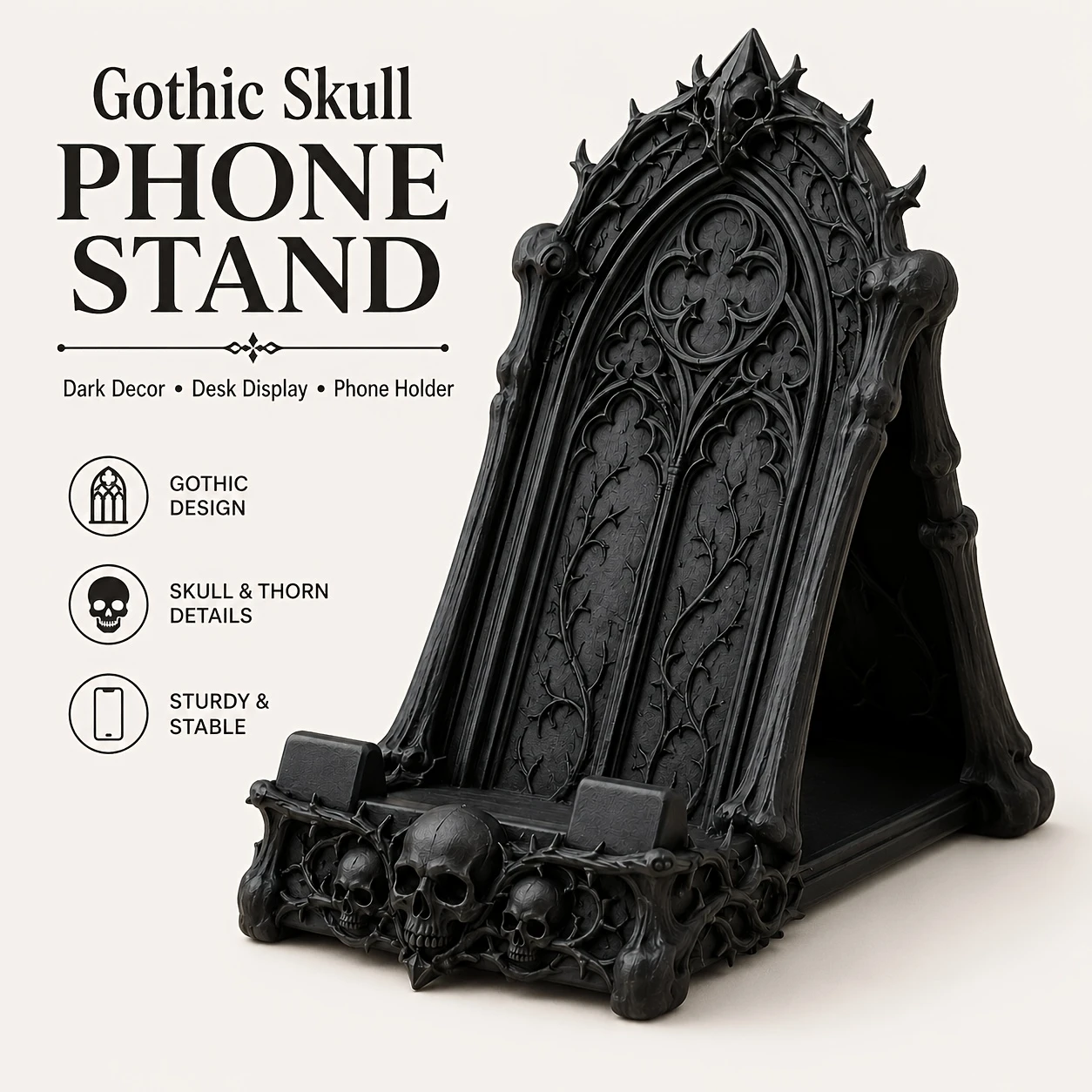 3D Printing Tablet - Suporte de Telefone com Janela de