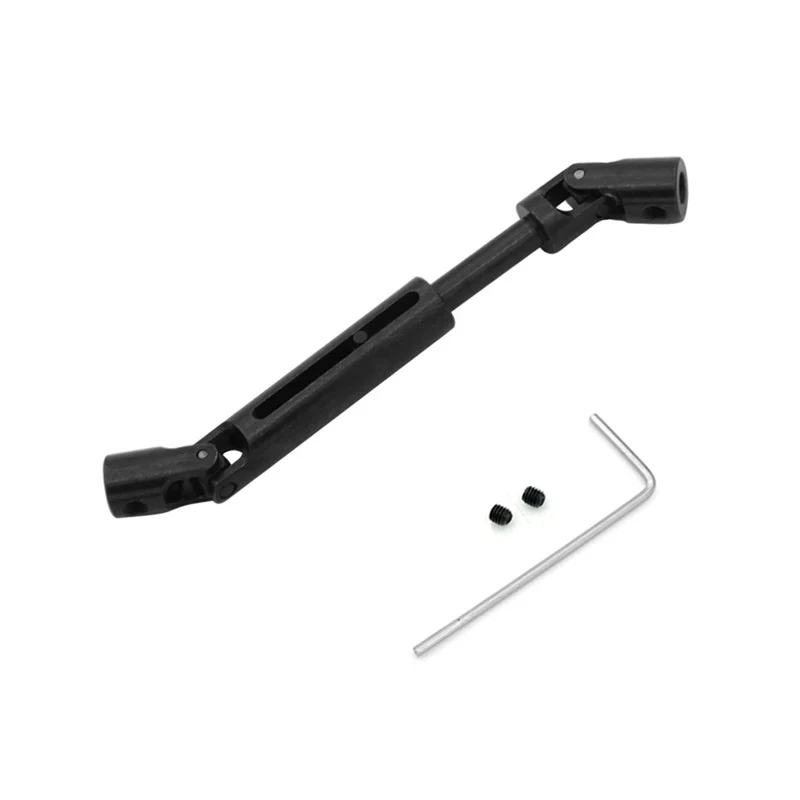 MN82 LC79 MN78 Steel Drive Shaft CVD Driveshaft With 3Mm To 4Mm Shaft Sleeve For MN-78 Cherokee MN 82 1/12 RC Car Metal Upgrade
