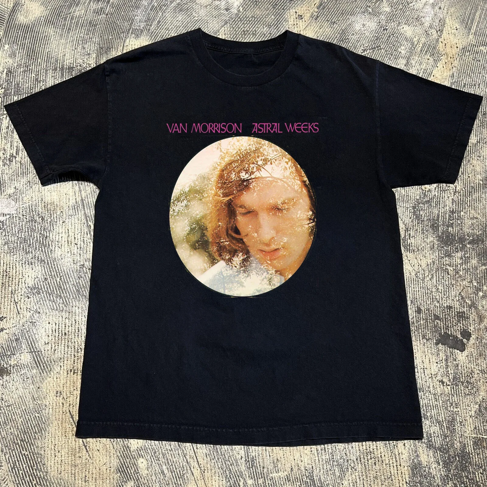 

Черный Альбом Ван морнизон Астрал неделе, Подарочная рубашка всех размеров QQ1433