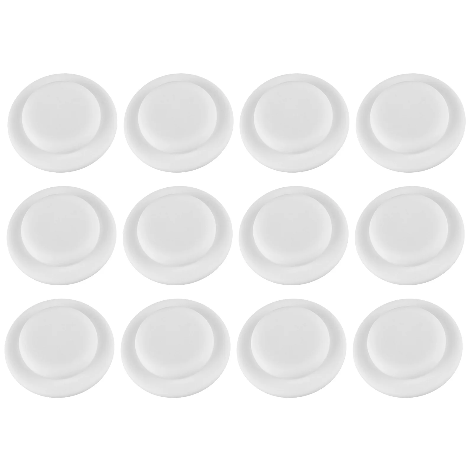 

1Set Silicone Seal Gasket Milk Storage Cup Frosted Surface Milky White 5Cm Outer Diameter Leak Proof Bottle Ring Safe Healthy