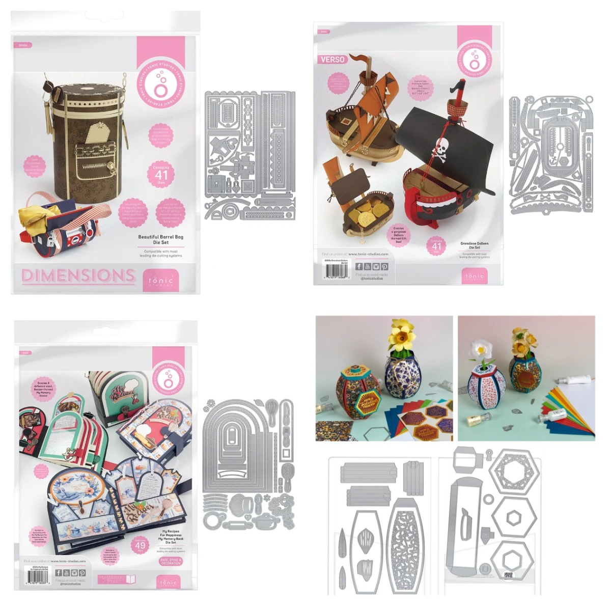 

My Recipes for Happiness Metal Cutting Dies Cut Die Mold Craft Decoration Embossing Template DIY Scrapbooking Album Handmade