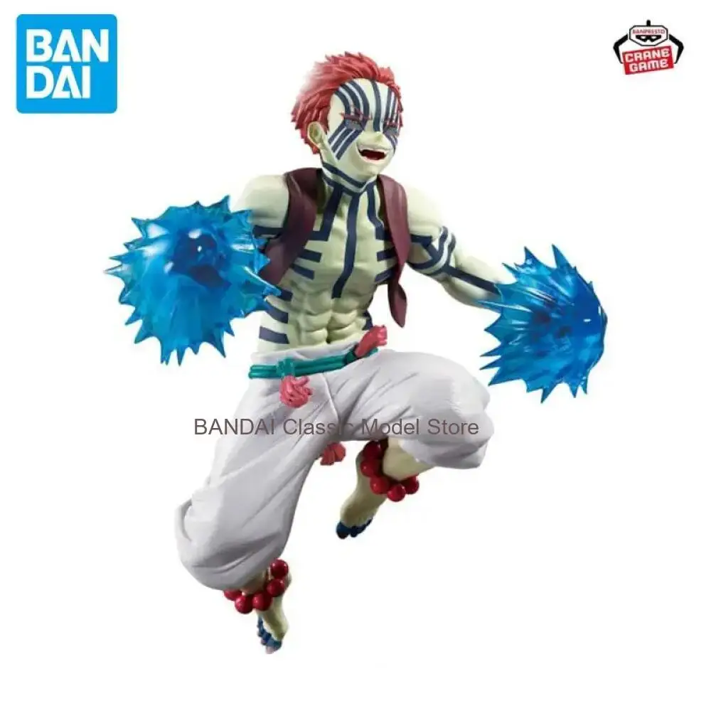 

Коллекционная фигурка Bandai Demon Slayer Vibration Stars Plus Аказа, 16 см, ПВХ, аниме-модель, оригинальная игрушка, подарок