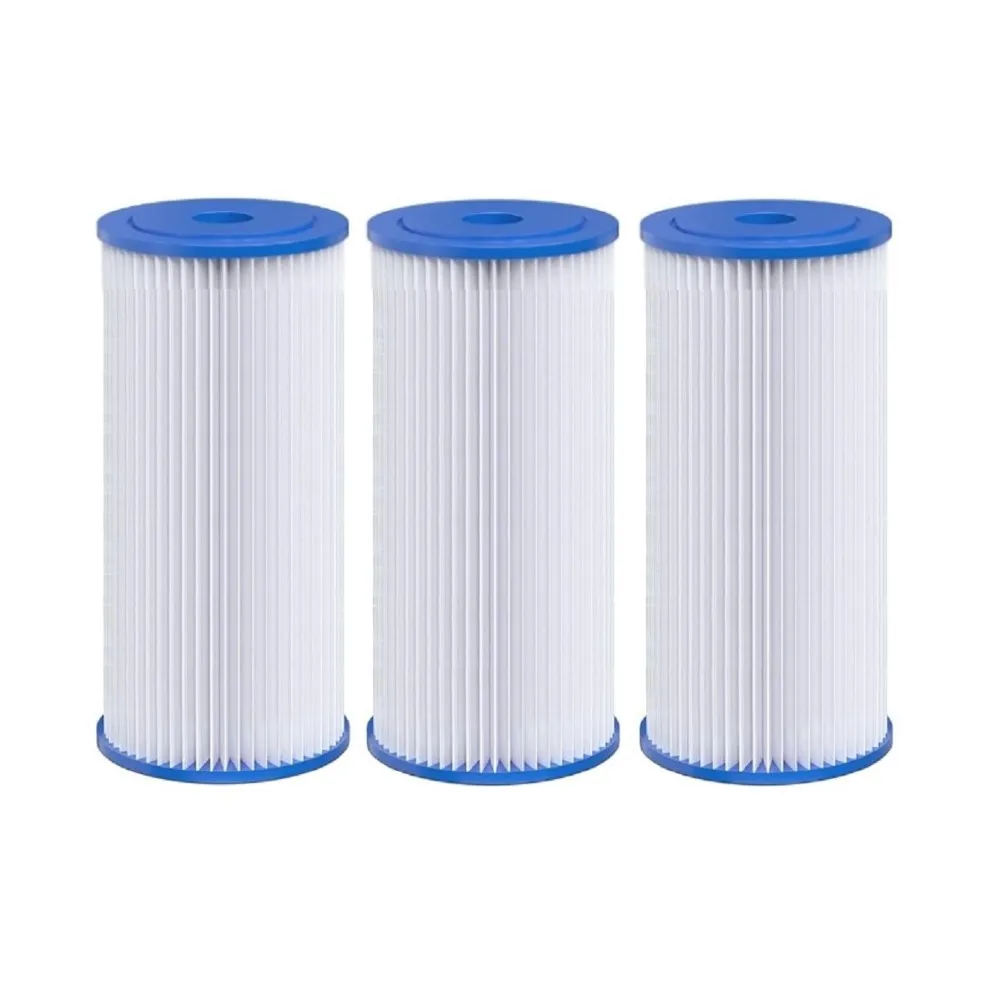 

PPL10BB Whole House Sediment Pleated Water Filter For GE FXHSC Culligan R50-BBSA Pentek R50-BB, DuPont WFHDC3001 W50PEHD GXWH40L