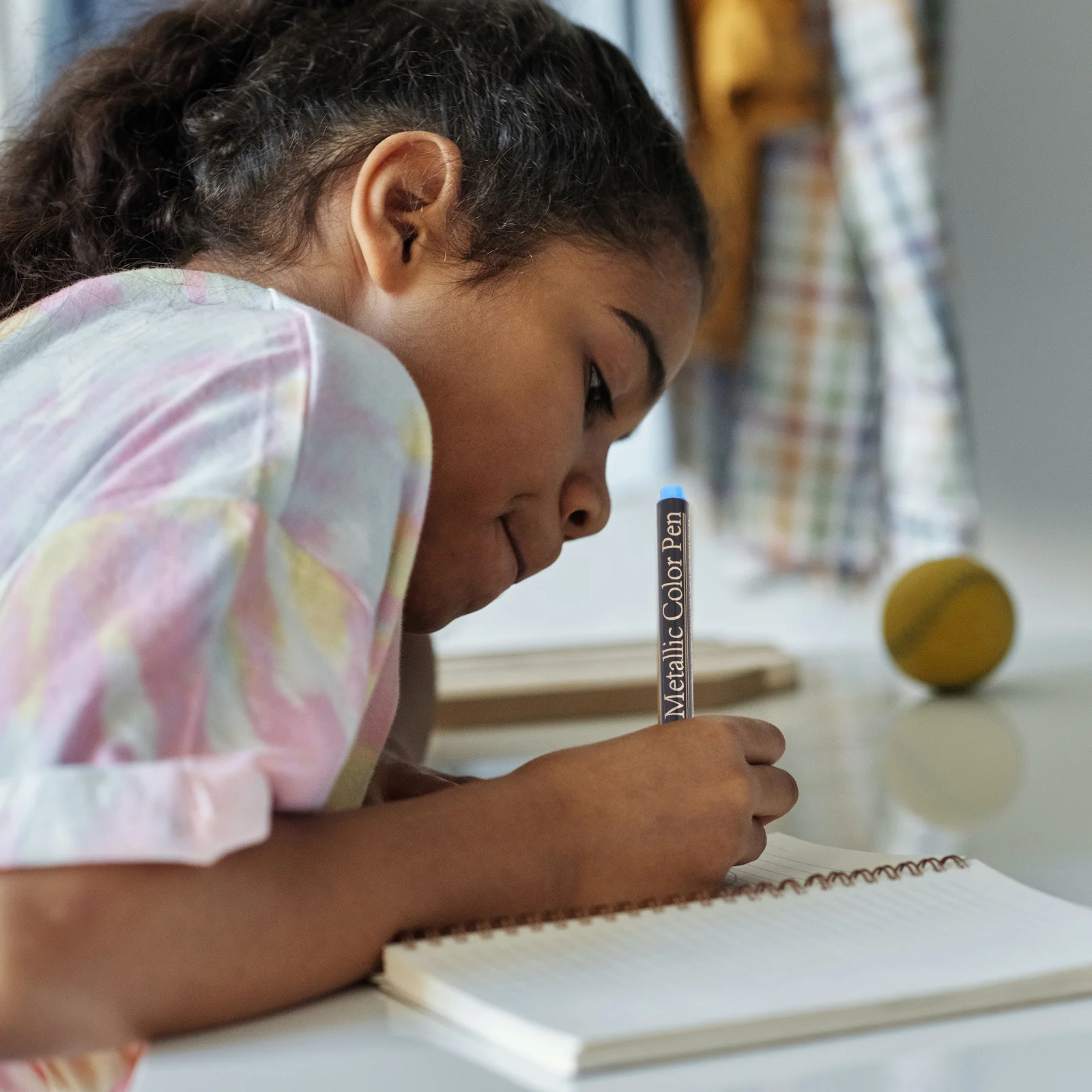 

20pcs Metallic Marker Pens Set Smooth Flow Medium Tip For Drawing Diy Projects School Office Gift Journal Reading