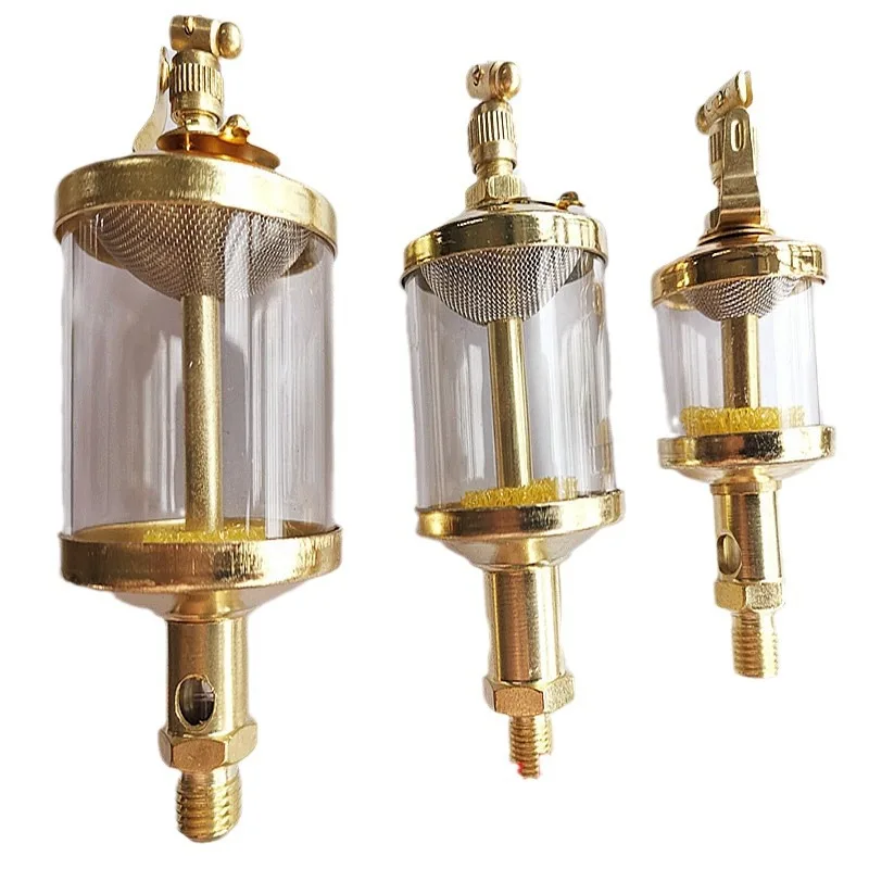 Needle Valve Oil Cup Machine Tool Copper Plated Oil Cup Oil Cup 10 * 1.0 G1/4 G1/8 G3/8 14 * 1.5