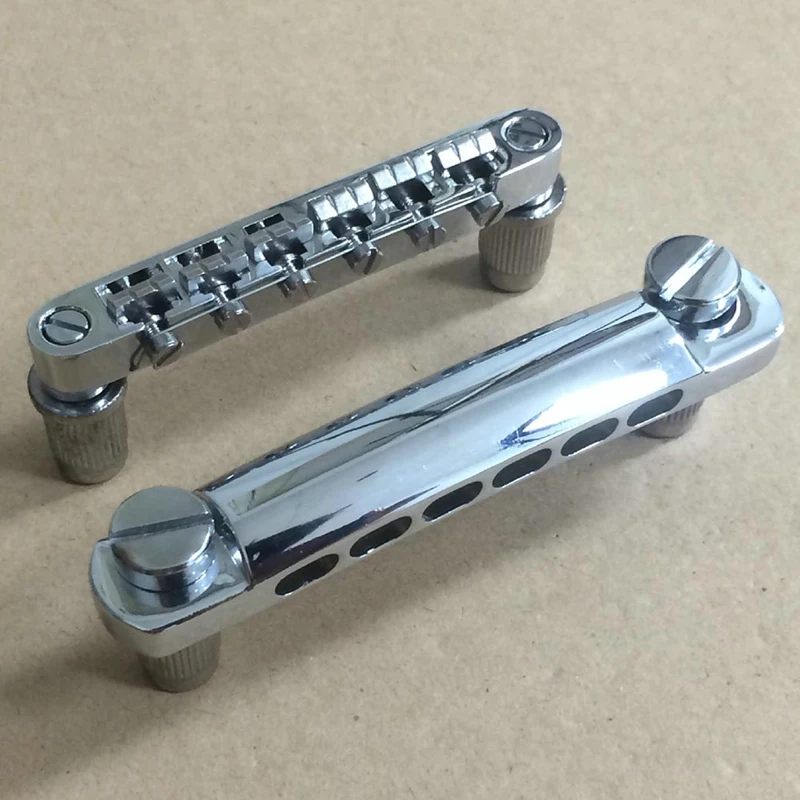 Electric Guitar Bridge, Standard 12 String Size Guitar Bridge Full Set Bridge Tail Stud Zinc Alloy Guitar Accessories Parts