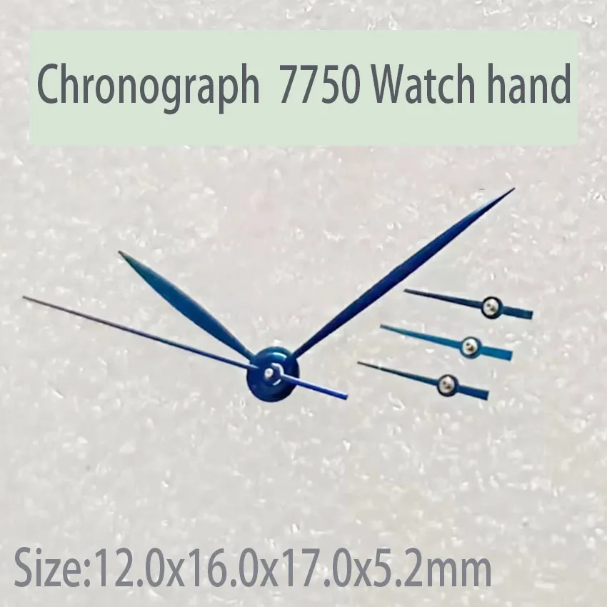 ملحقات مؤشر الساعة كرونوغراف 7750 ساعة يد بديلة ساعة دقيقة ثانية 7750 يد مؤشر مضيئة