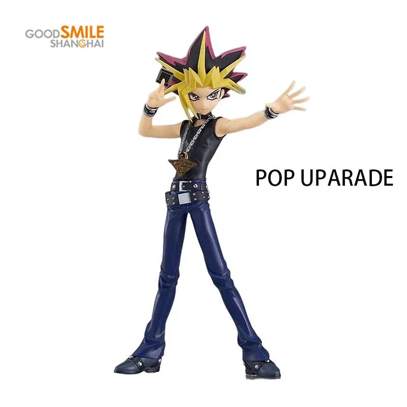 

In Stock Original GSC POP UP PARADE Duel Monsters Yugi Muto Figure Duel Monsters 20Cm Anime Figurine Model Toy for Boy Gift