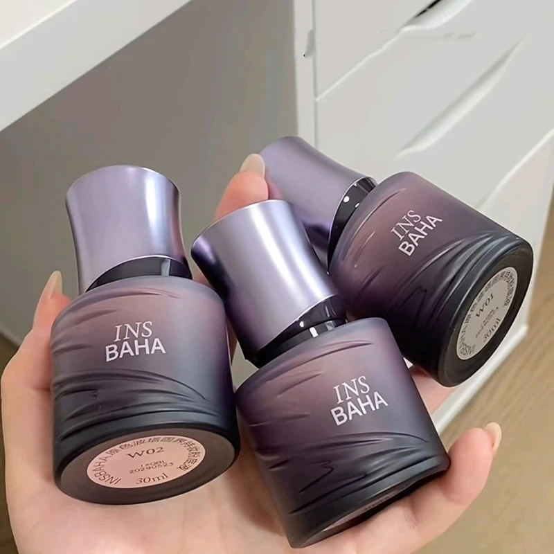 INSBAHA Liquid Foundation Cream Breathable Oil-Control & Long-Wear,Lightweight Shine-Free Finish for Oily-Combo Skin