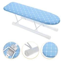 Ironing Board Foldable Clothing Folding Irons Small Household Tabletop Boards Fabric Clothes Travel up