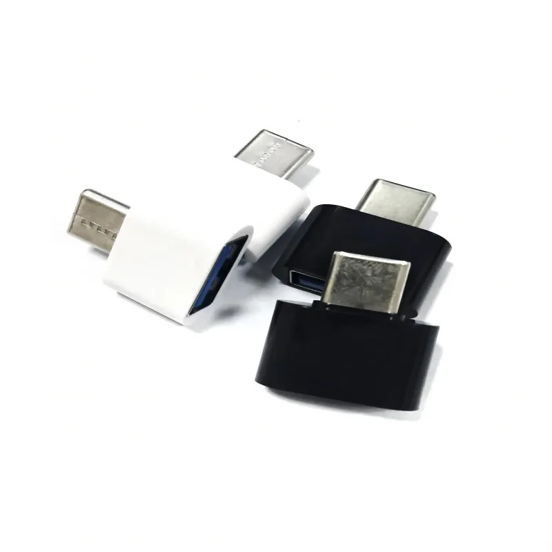 

50pcsType-C to USB 2.0 mobile phone OTG adapter card reader OTG Type-C adapter to USB drive converter
