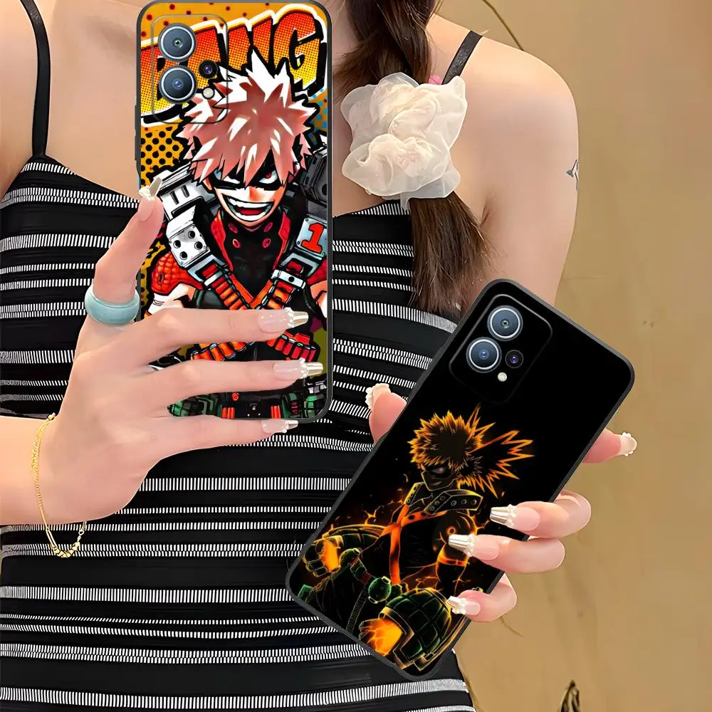 

Чехол для телефона My Hero Academia Bakugo для Huawei P60 P50 P40 P30 P20 P10 P9 P8 Pro Lite Plus с цветной печатью, защитный чехол