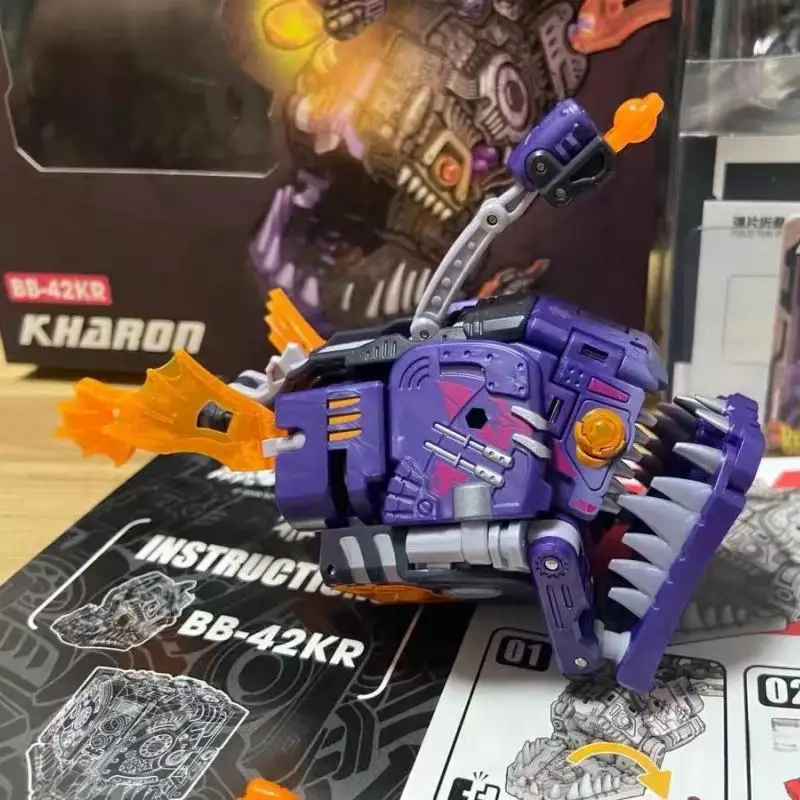 Charon Transformable Mecha Figure 52toys Beastbox Series Genuine Action Toy Collectible Model Birthday Christmas Gift