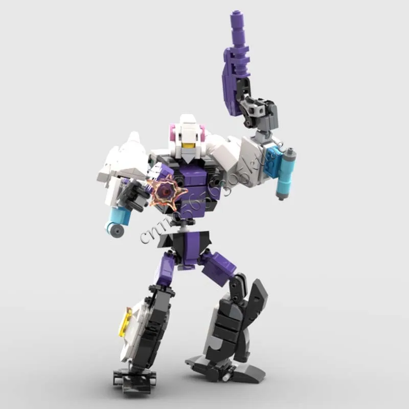 357 ELEMENTÓW Brickheadz Dino Jet MOC Personalizowany Modułowy Model Budynku z Klocków Prosty Kreatywny Projekt DIY Zabawka dla Chłopców Prezent na Boże Narodzenie