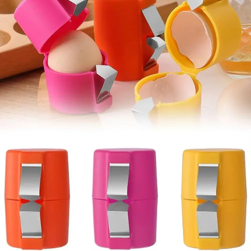 1/3pcs Stainless Steel Eggshell Separator - Quick Peel & Yolk Splitter, Durable Kitchen Baking Essential Tools - View 1 1/3pcs Stainless Steel Eggshell Separator - Quick Peel & Yolk Splitter, Durable Kitchen Baking Essential Tools - View 1