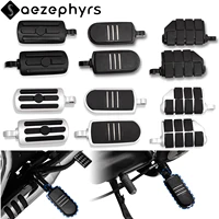 Estriberas delanteras y traseras de 1,25"" para motocicletas Honda, Kawasaki, Suzuki, Harley Touring, Softail, Electra Glide, Street Bob, Road King, Sportster, Iron 1200, 883, Dyna, Fat Boy