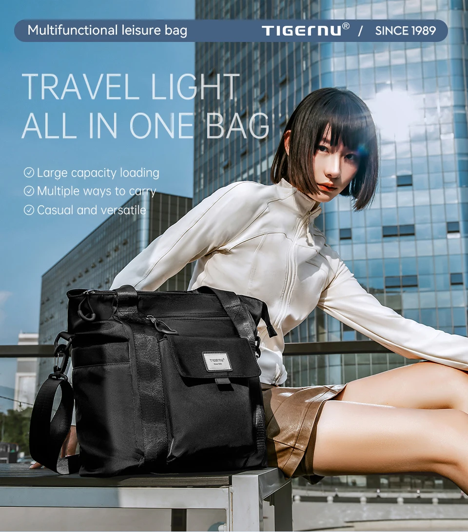 Tigernu Rucksack Taschen Für Frauen Mode Schulter Tasche Handtasche Für Mädchen Sling Taschen Weibliche Rucksack Für Reisen Für Schule Rucksack – Detail 1