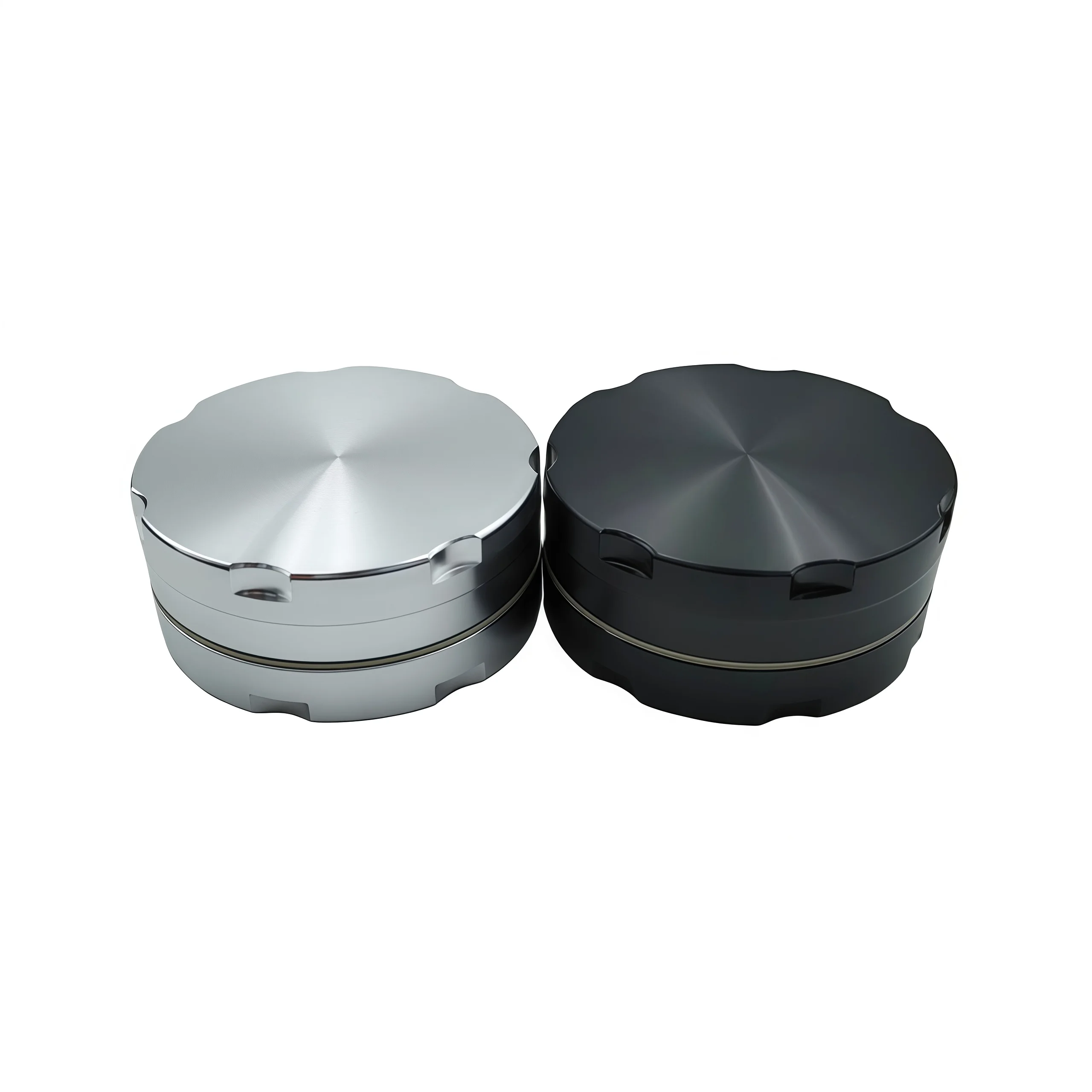 2-Layer 40mm Tobacco Grinder with Anti-Slip Design, Die-Cast Grinding Teeth Magnetic Closure,Herb Grinder,Smoking acce