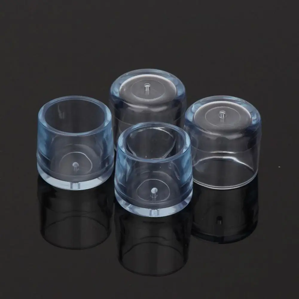 8pcs/set New Socks Round Bottom Cups Silicone Pads Furniture Feet Non-Slip Covers Chair Leg Caps