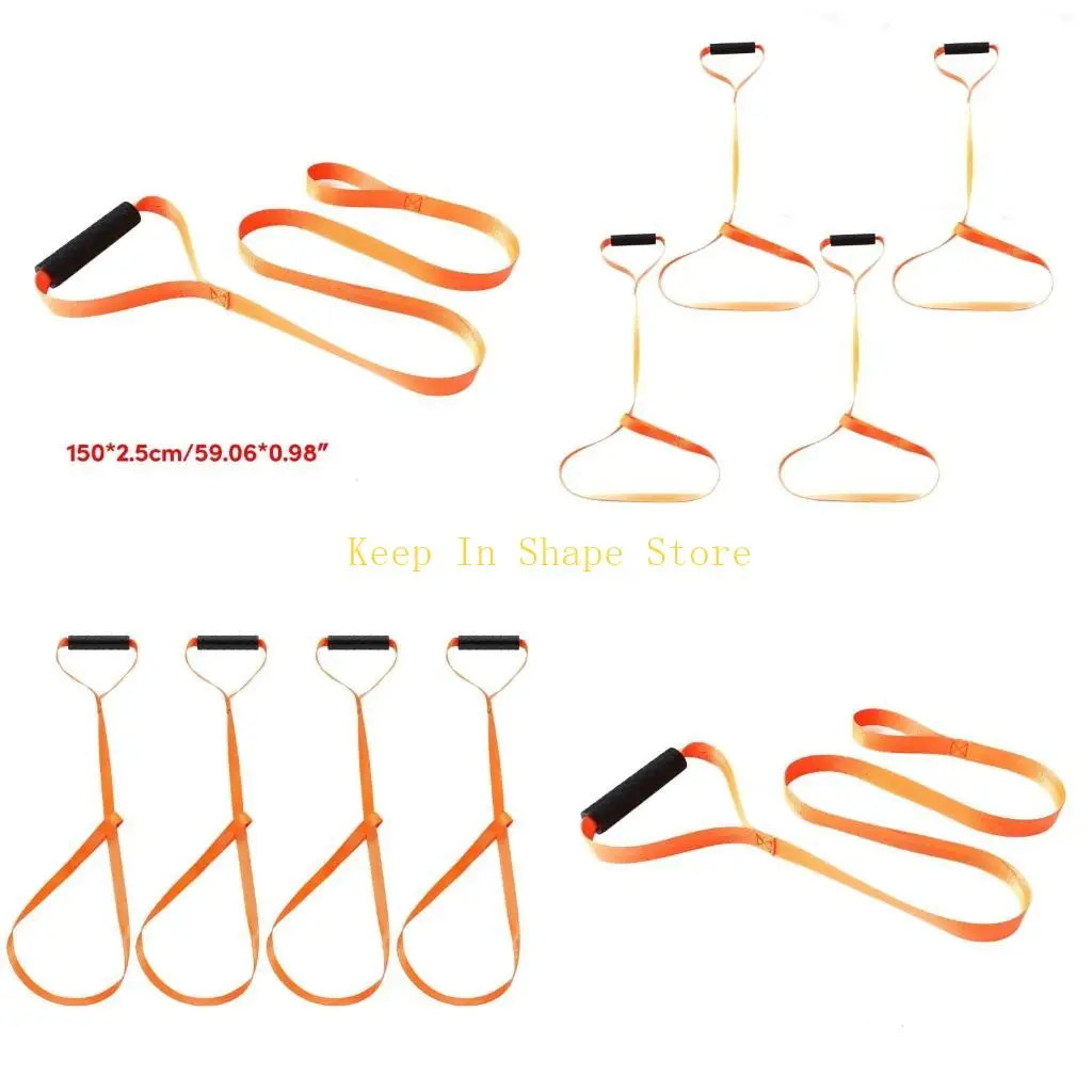 

U1JC 1/4 шт. нейлоновый ремень с оленем, буксировочный трос, сверхмощный ремень с ручкой