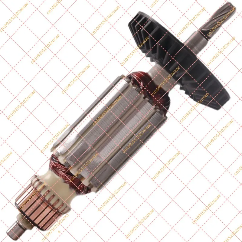 AC220V 5 Teeth Armature Rotor Replacement for HR2450 HR2440 HR2453 Electric Hammer Motor Engine Parts Rotary Tool