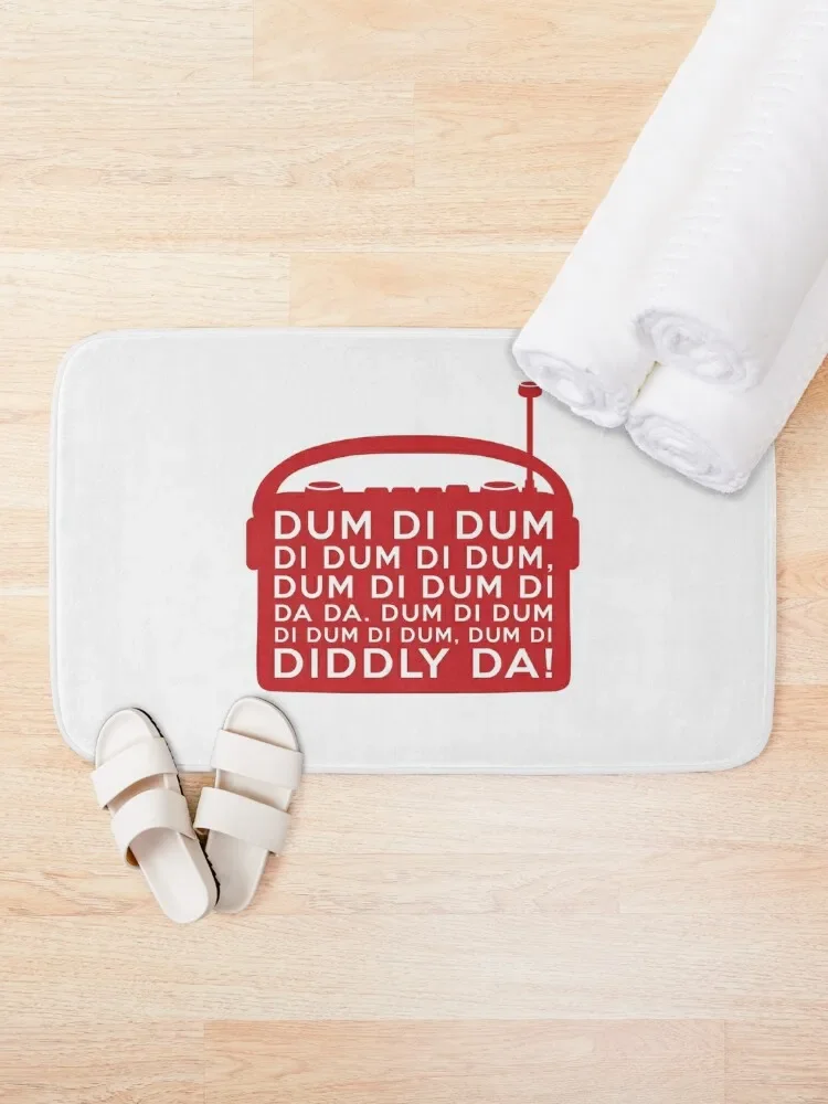 Archers Dum Di Dum Theme Tune Radio Bath Mat Hallway Carpet Bathroom Interior Mat